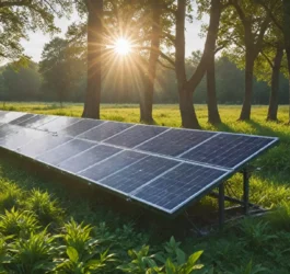 Wpływ roślinności na wydajność paneli fotowoltaicznych