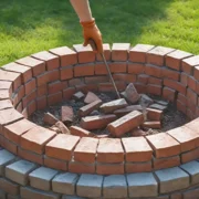 Palenisko DIY: krok po kroku budowa prostego paleniska z cegły
