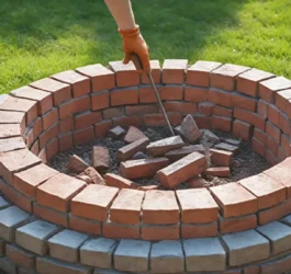 Palenisko DIY: krok po kroku budowa prostego paleniska z cegły Palenisko DIY: krok po kroku budowa prostego paleniska z cegły